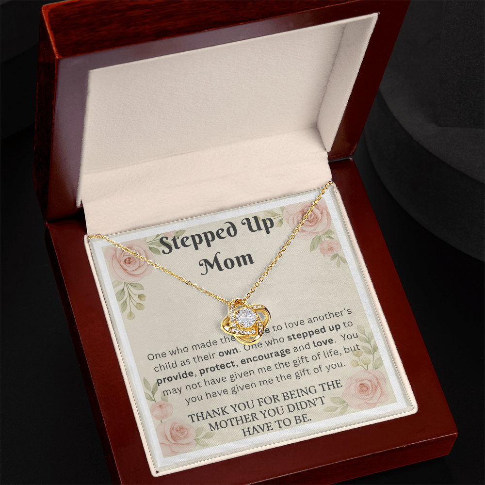 Stepped Up Mom Necklace