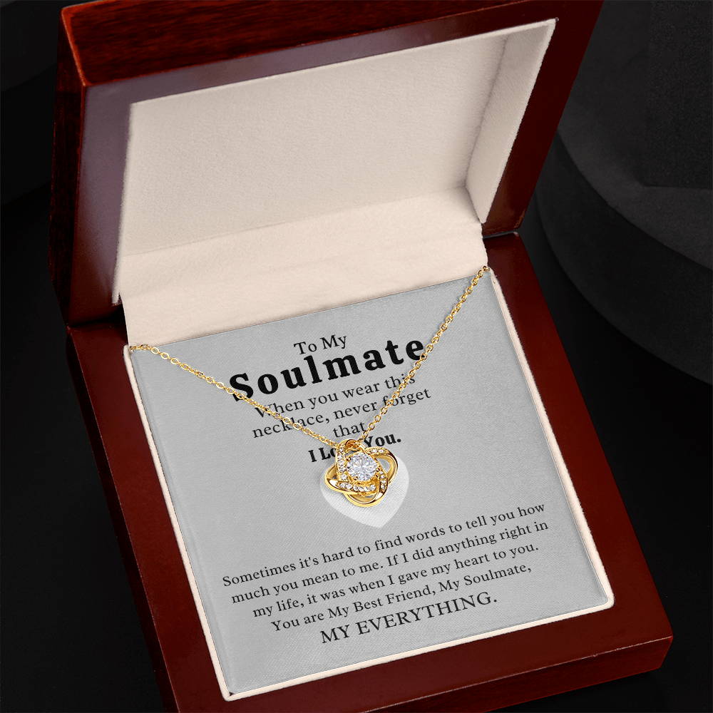 To My Soulmate 2 Necklace