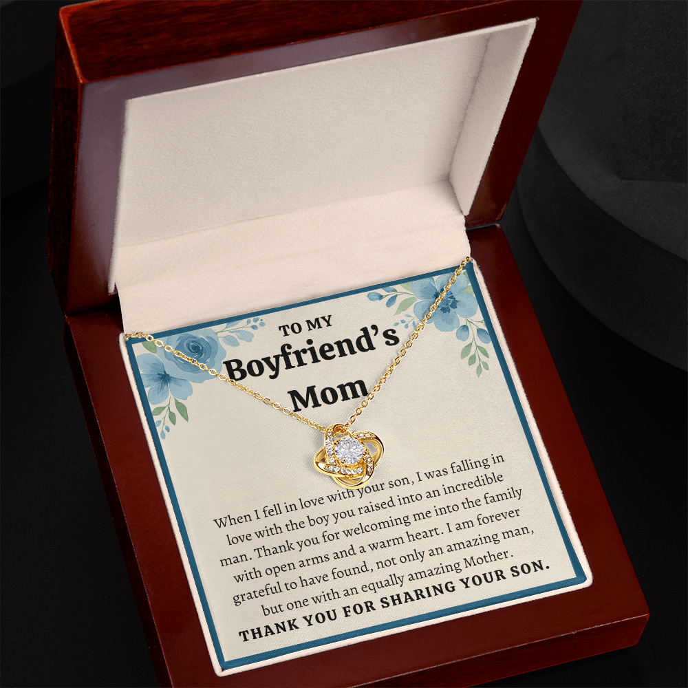 To My Boyfriend's Mom Necklace