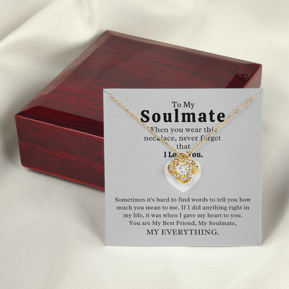To My Soulmate 2 Necklace