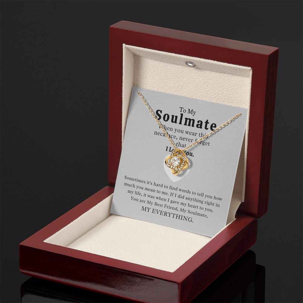 To My Soulmate 2 Necklace