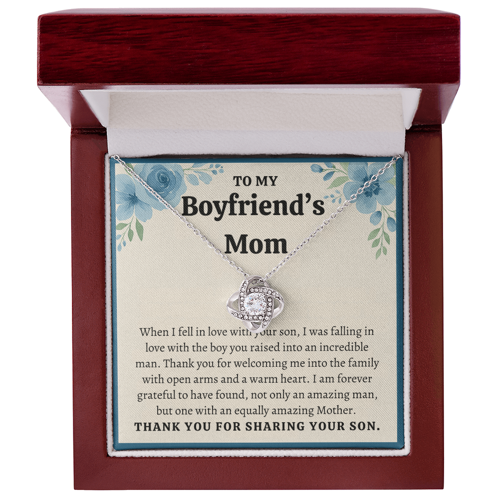To My Boyfriend's Mom Necklace
