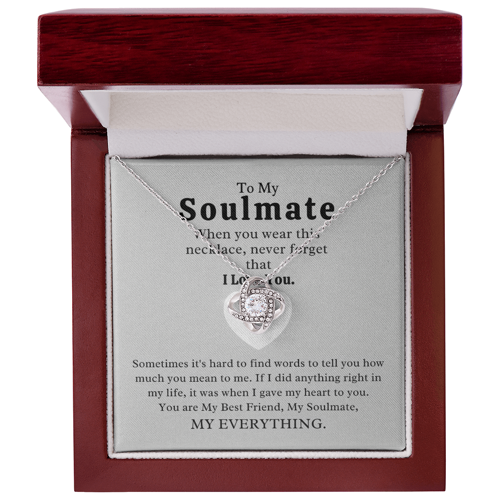 To My Soulmate 2 Necklace