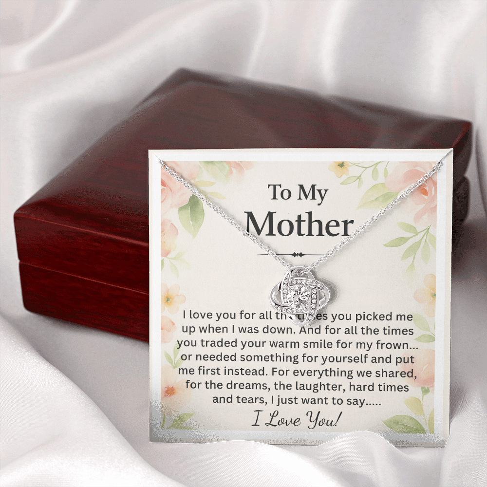 To My Mother Necklace