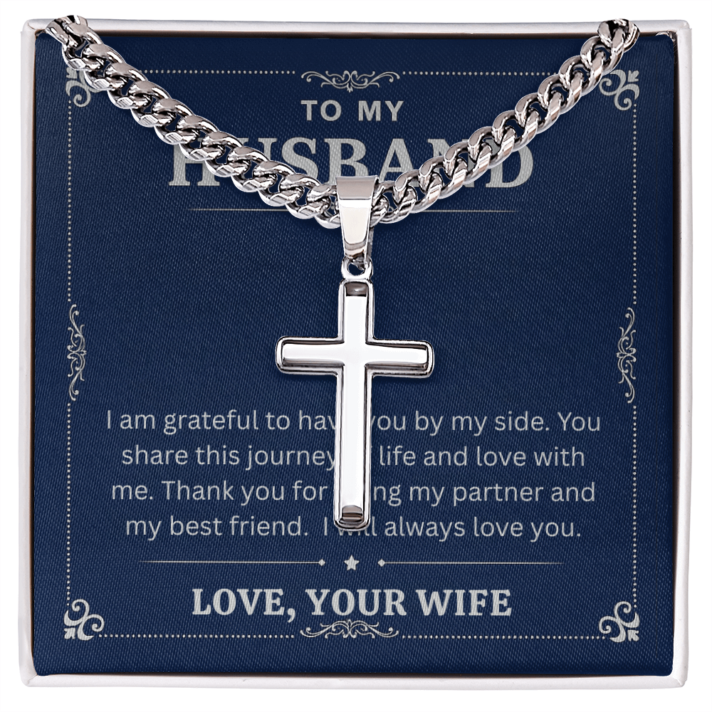 To My Husband Necklace