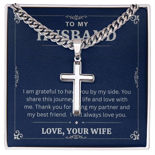 To My Husband Necklace