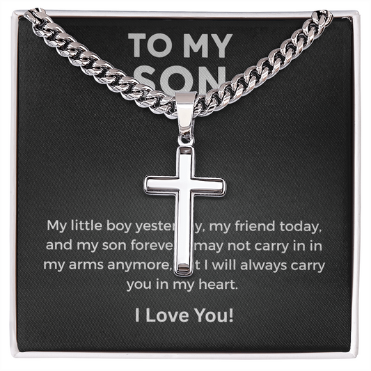 To My Son Necklace