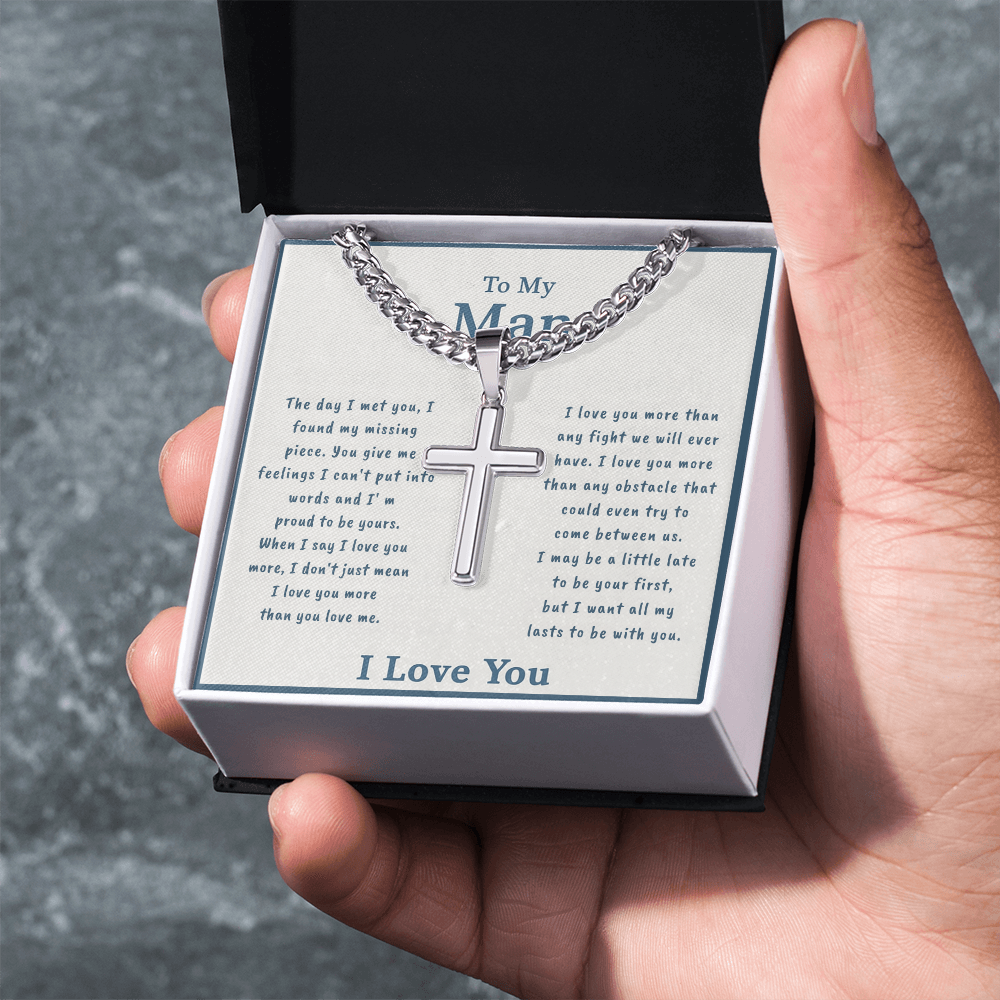 To My Man Necklace