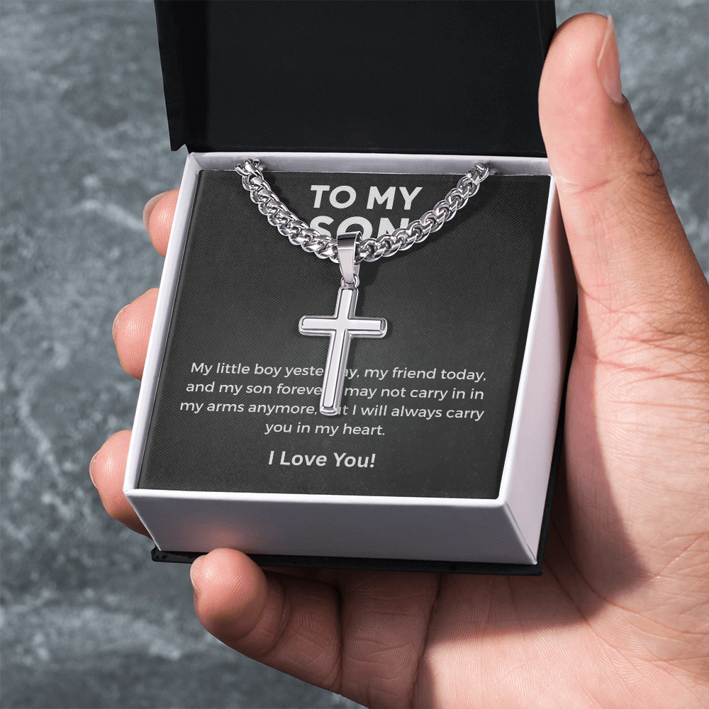 To My Son Necklace