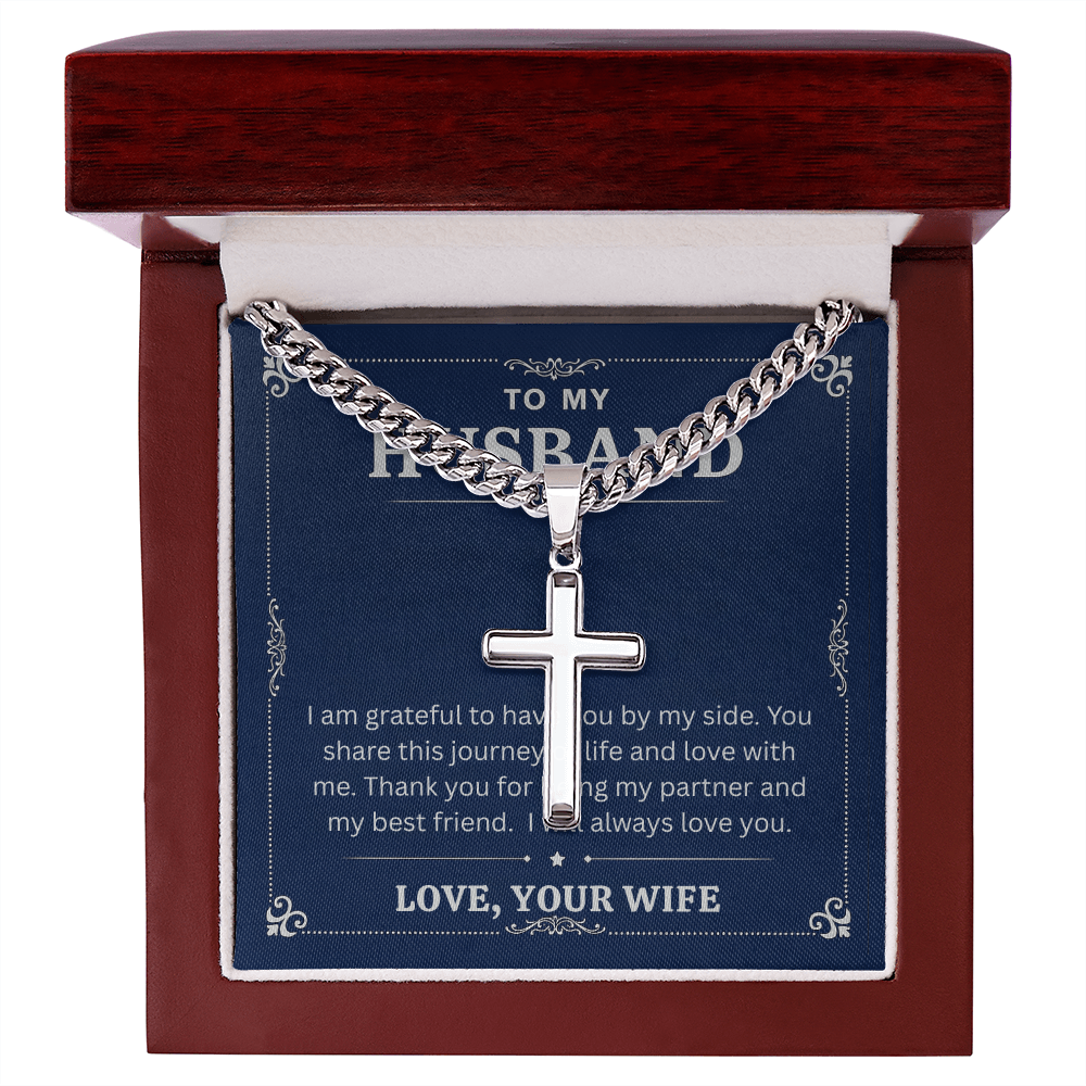 To My Husband Necklace