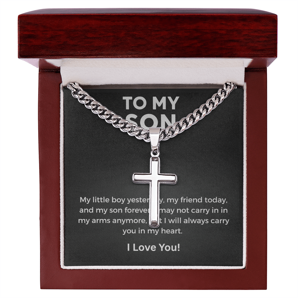To My Son Necklace