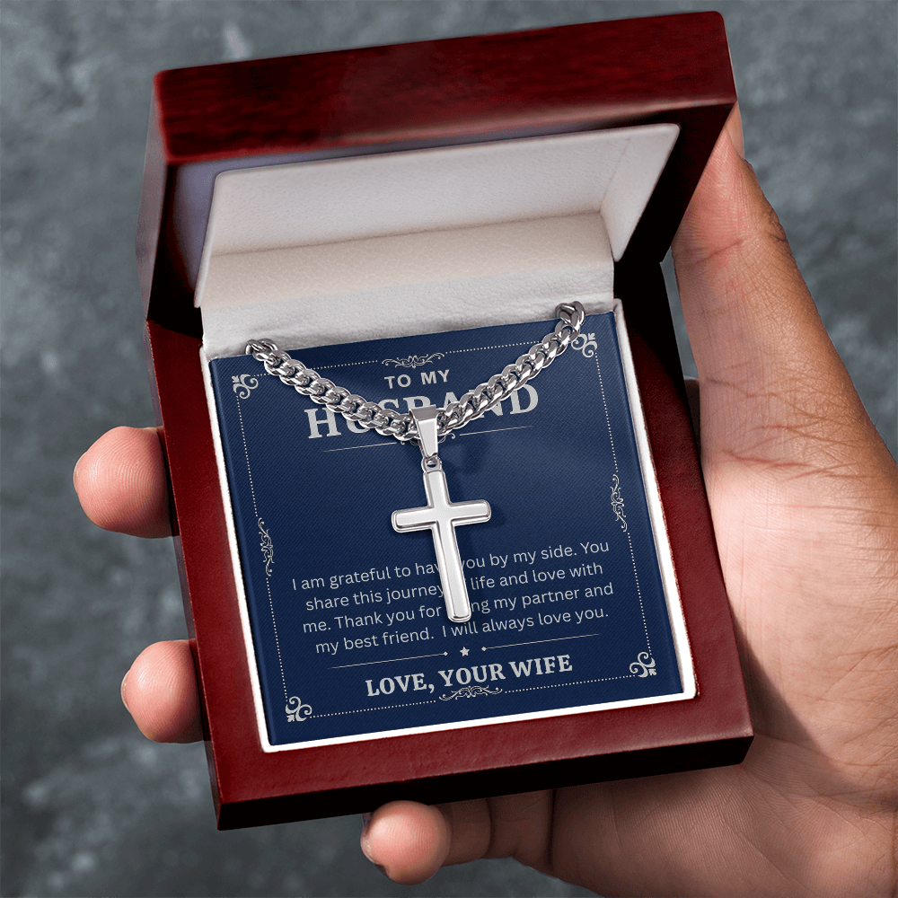 To My Husband Necklace