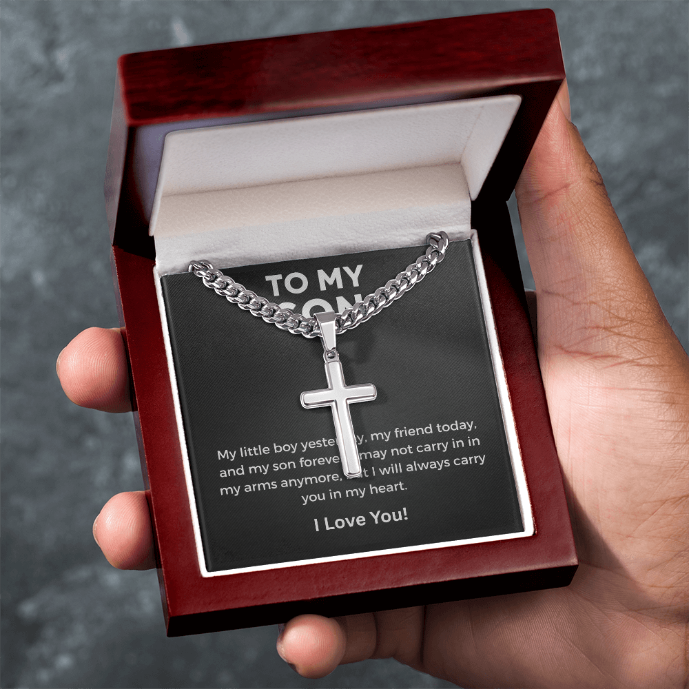 To My Son Necklace