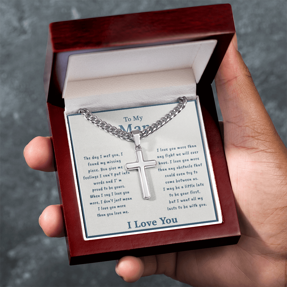 To My Man Necklace