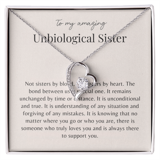 Amazing Unbiological Sister Necklace