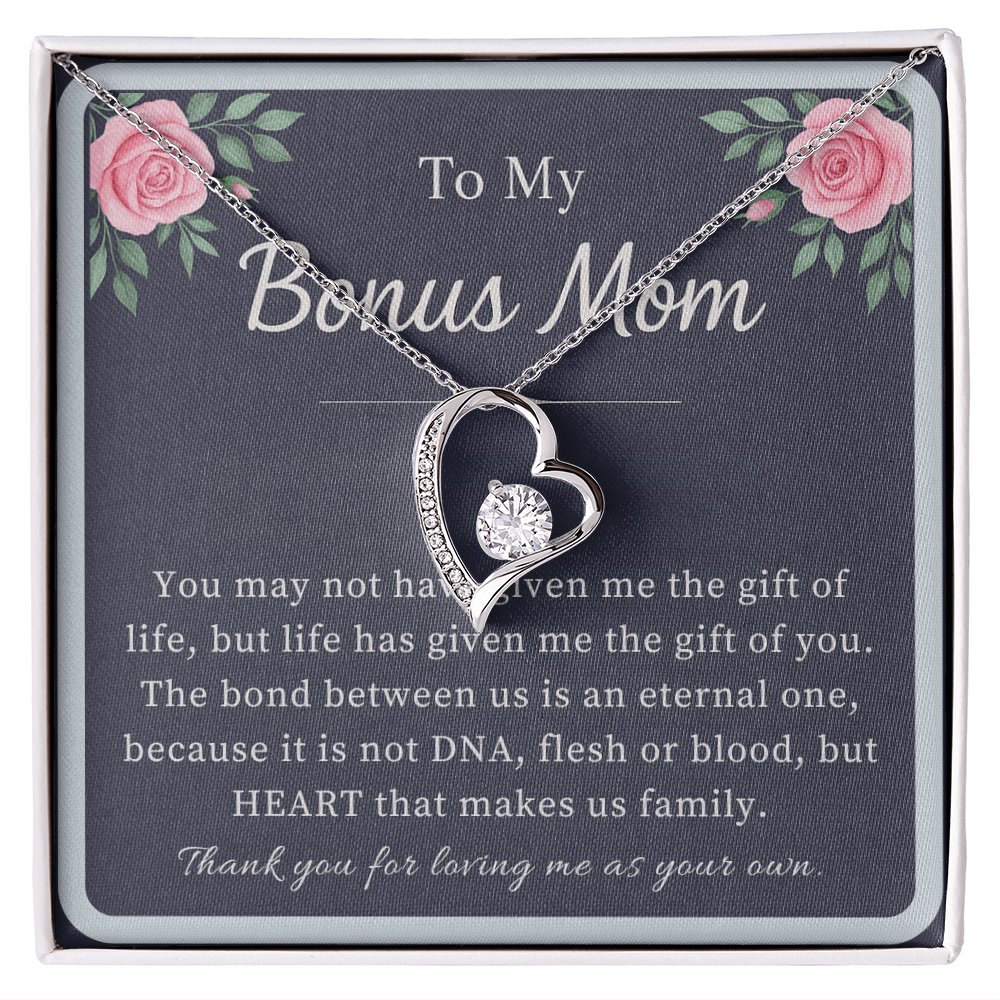 To My Bonus Mom Necklace