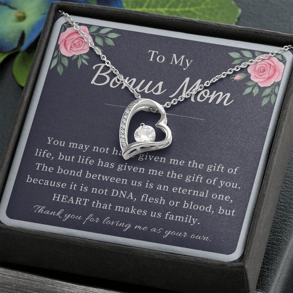 To My Bonus Mom Necklace