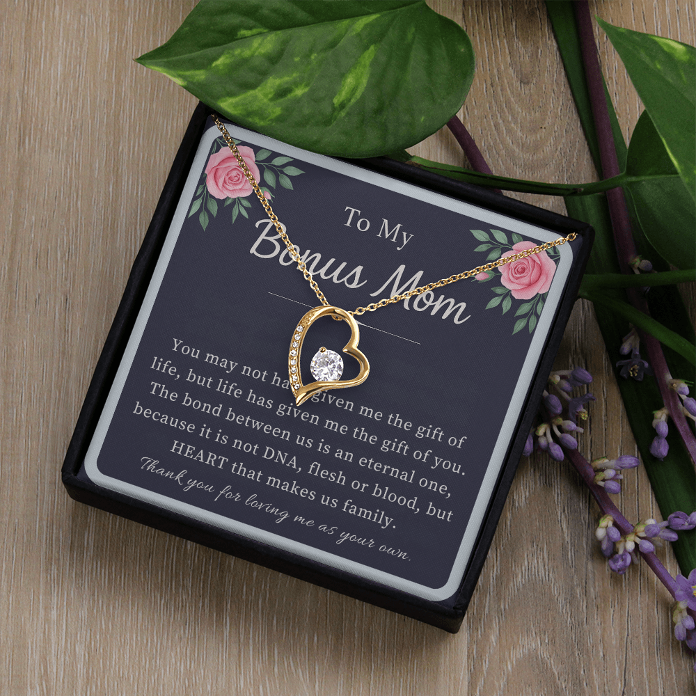 To My Bonus Mom Necklace