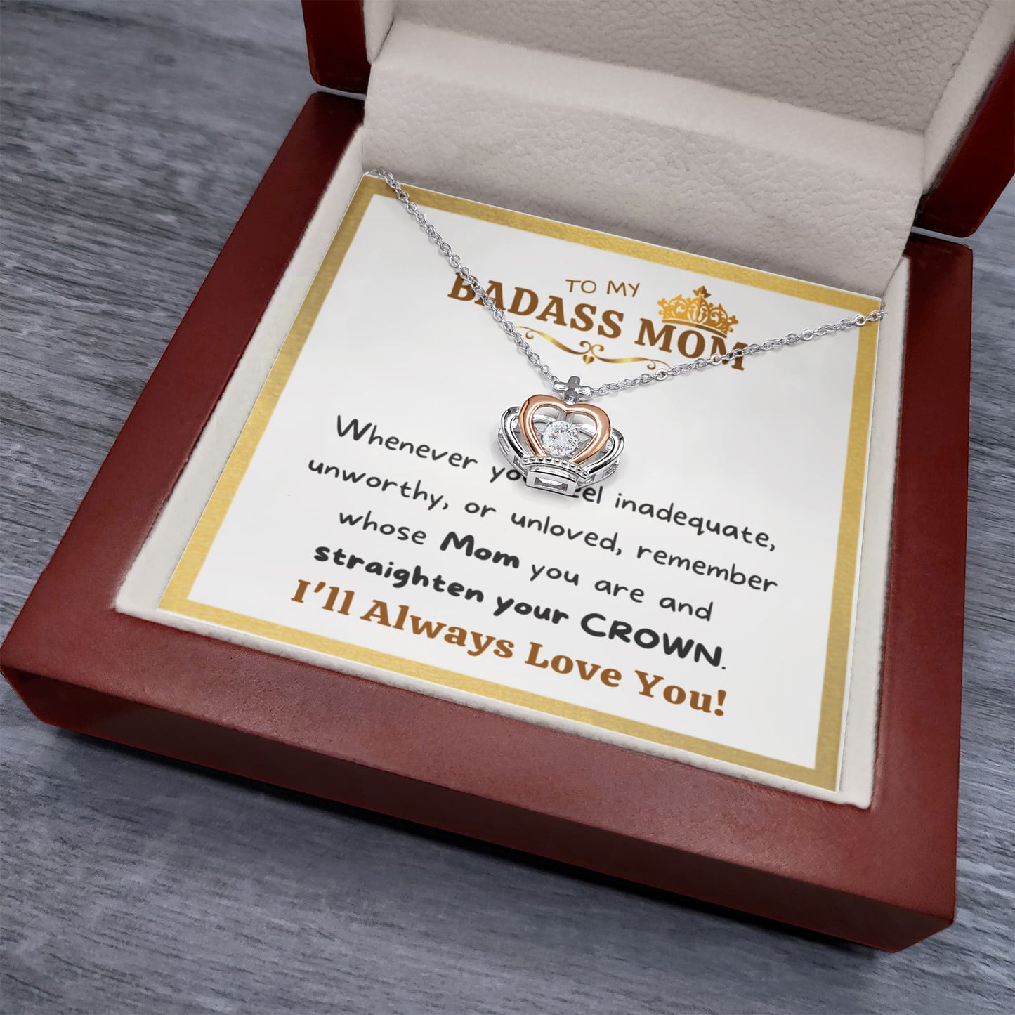 Badass Mom Necklace