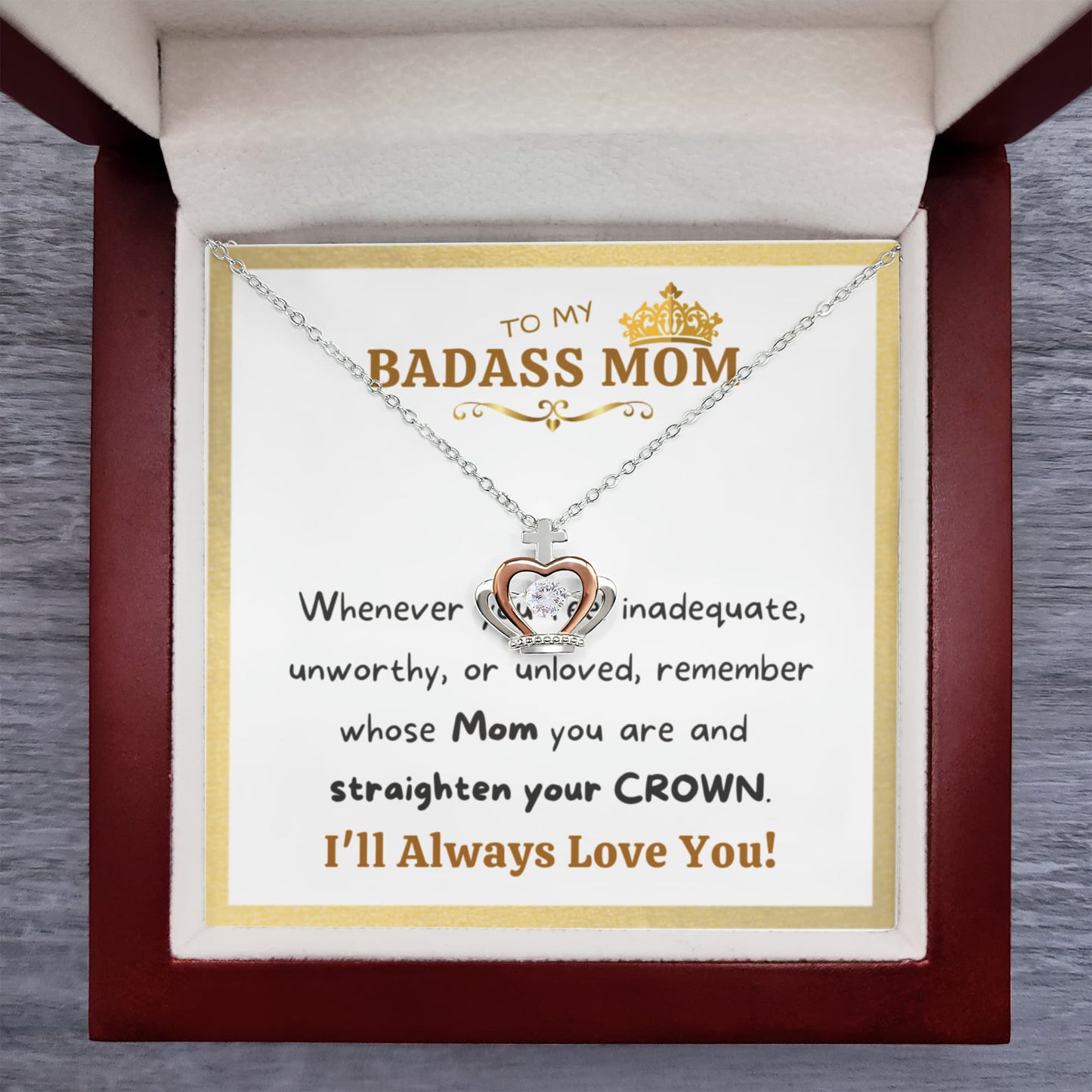 Badass Mom Necklace